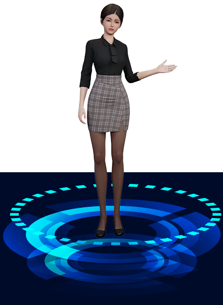 幻影未来商务女性虚拟人数字人